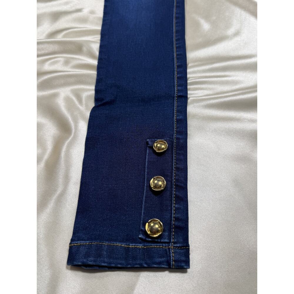 Tummy Control‎ Colombian Jeans Butt Lift Size 6 High-Rise Skinny Stretch Ankle - Picture 5 of 8